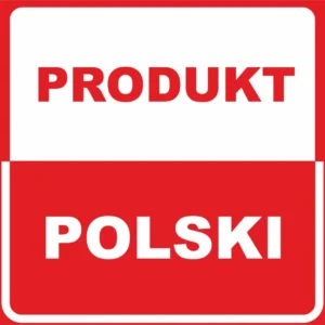 PRODUKT POLSKI paczka etykieta naklejka 1000 szt